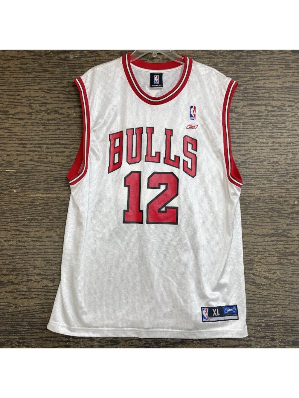 Vintage Reebok NBA Chicago Bulls “Kirk Hinrich” Basketball Jersey Men’s XL RARE